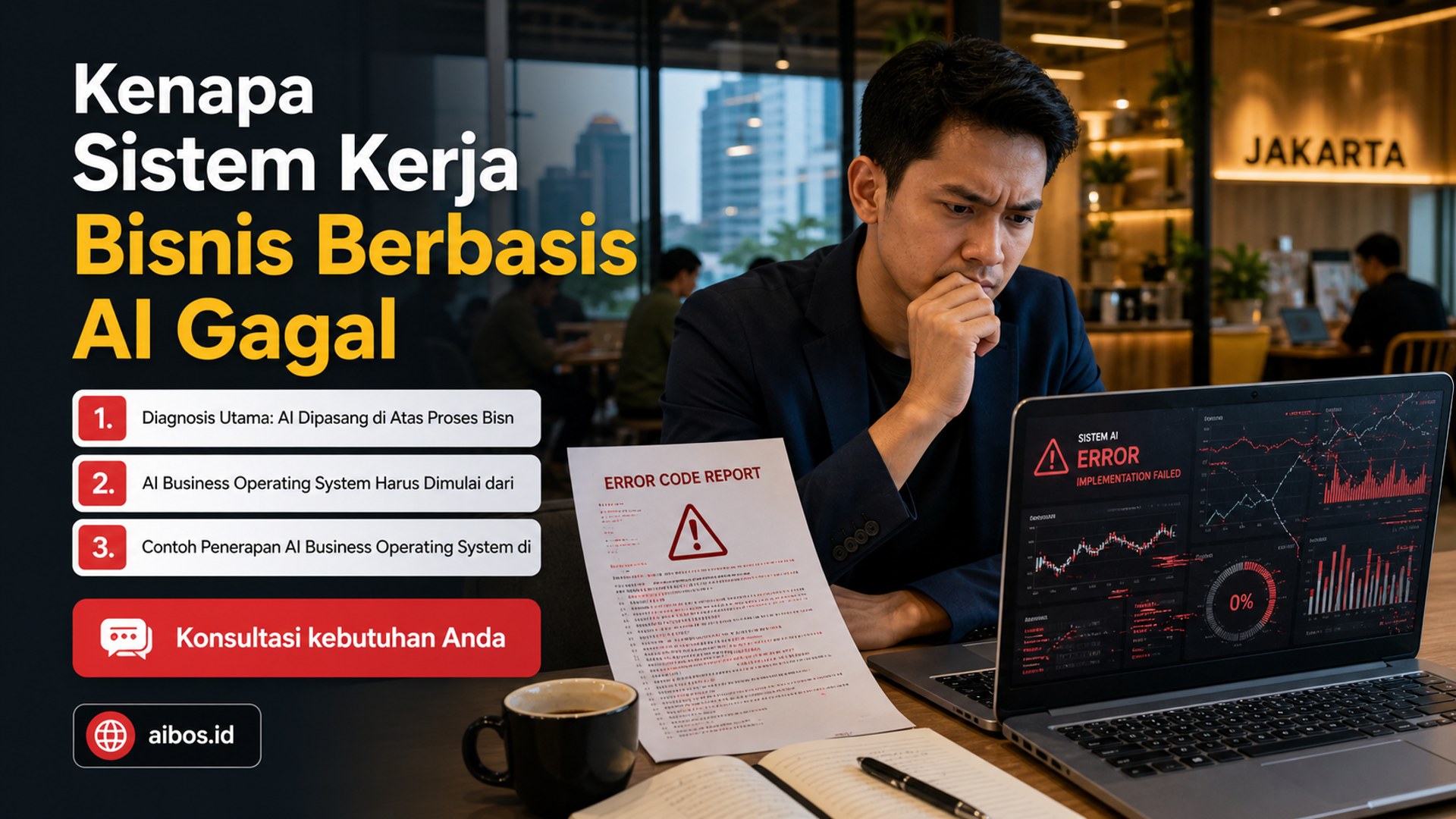 AI untuk bisnis - Kenapa Sistem Kerja Bisnis Berbasis AI Gagal
