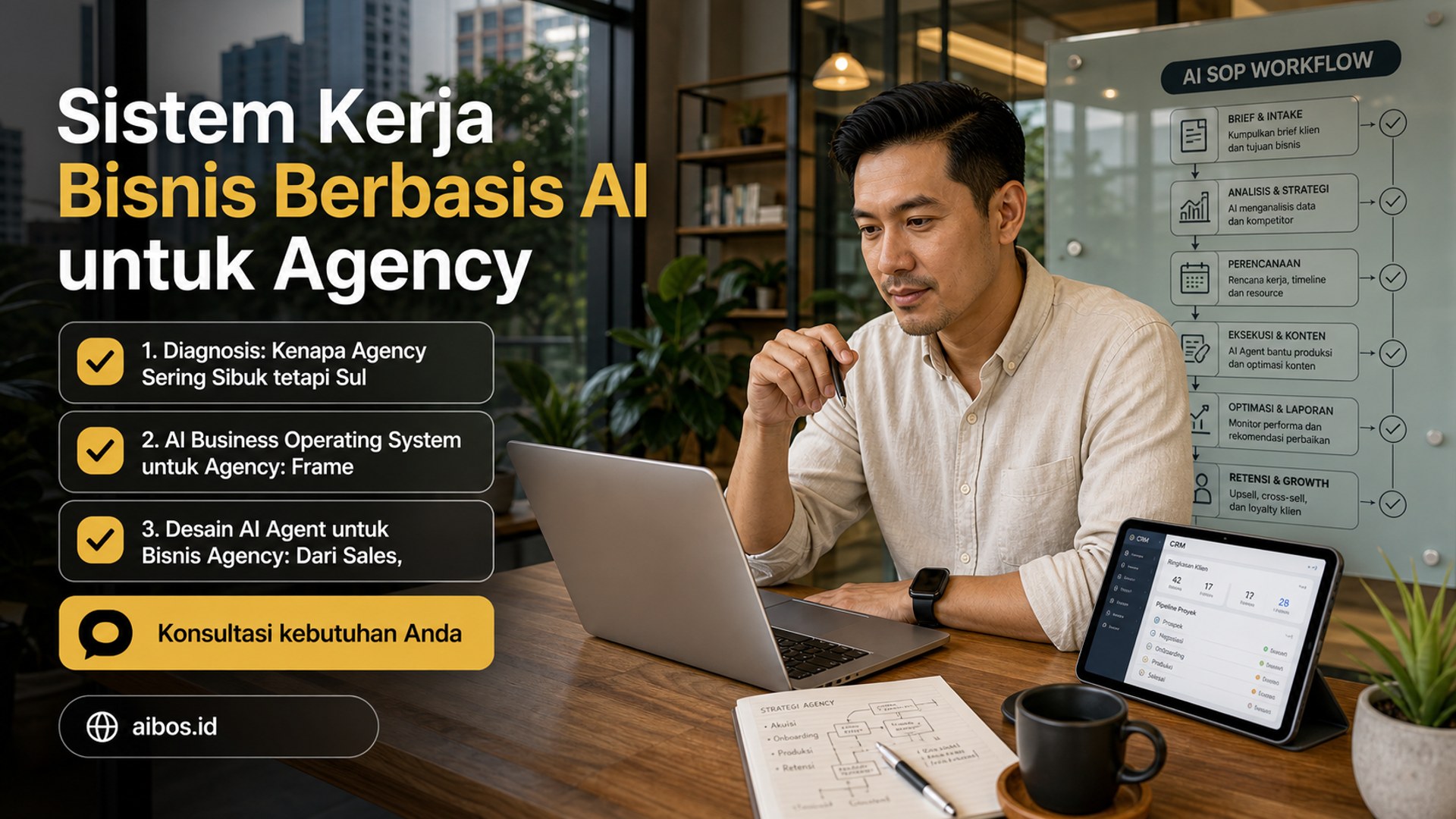 AI untuk bisnis - Sistem Kerja Bisnis Berbasis AI untuk Agency