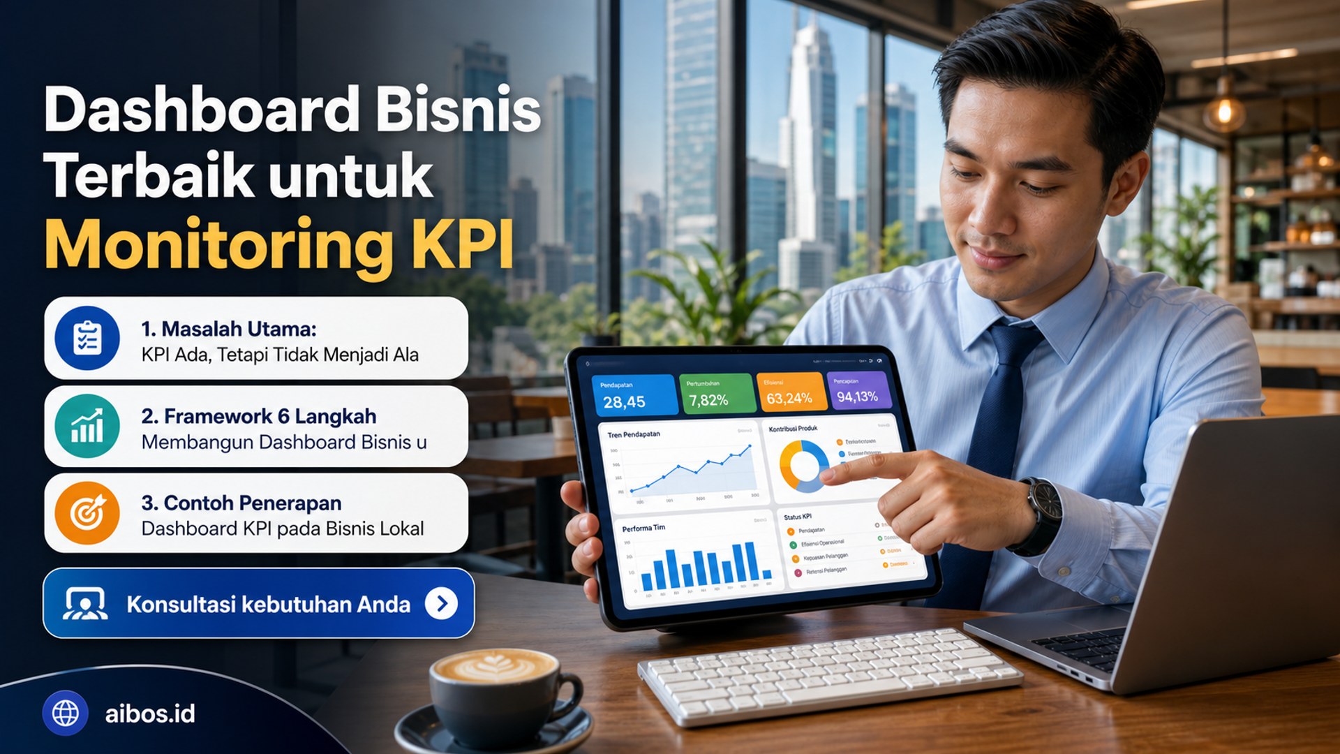 AI untuk bisnis - Dashboard Bisnis Terbaik untuk Monitoring KPI