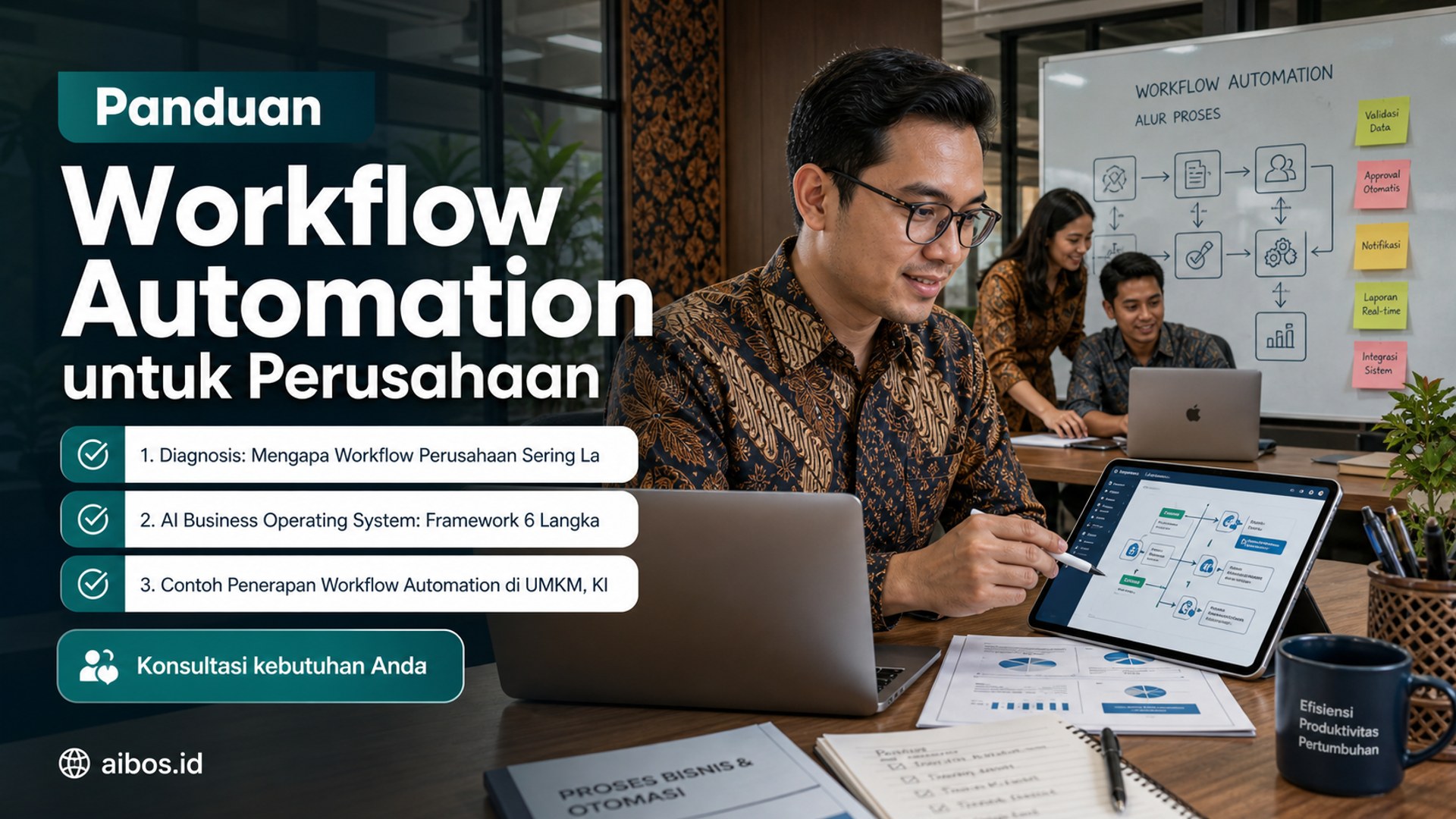 AI untuk bisnis - Panduan Workflow Automation untuk Perusahaan