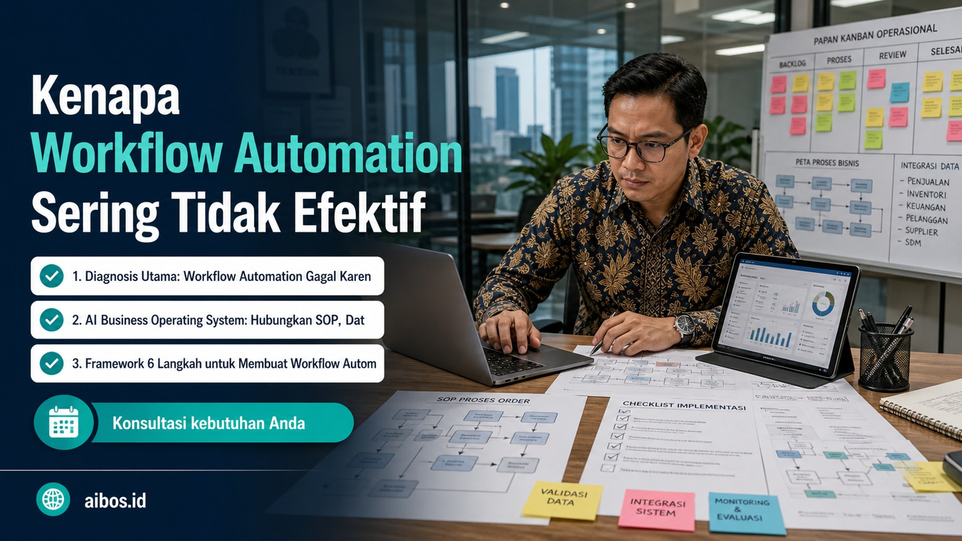 AI untuk bisnis - Kenapa Workflow Automation Sering Tidak Efektif