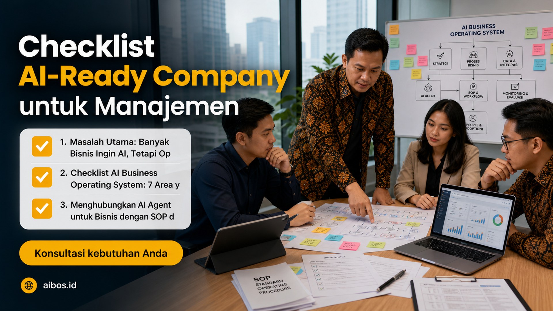 AI untuk bisnis - Checklist AI-Ready Company untuk Manajemen