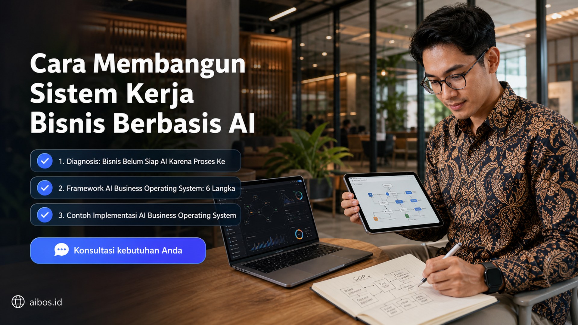 AI untuk bisnis - Cara Membangun Sistem Kerja Bisnis Berbasis AI