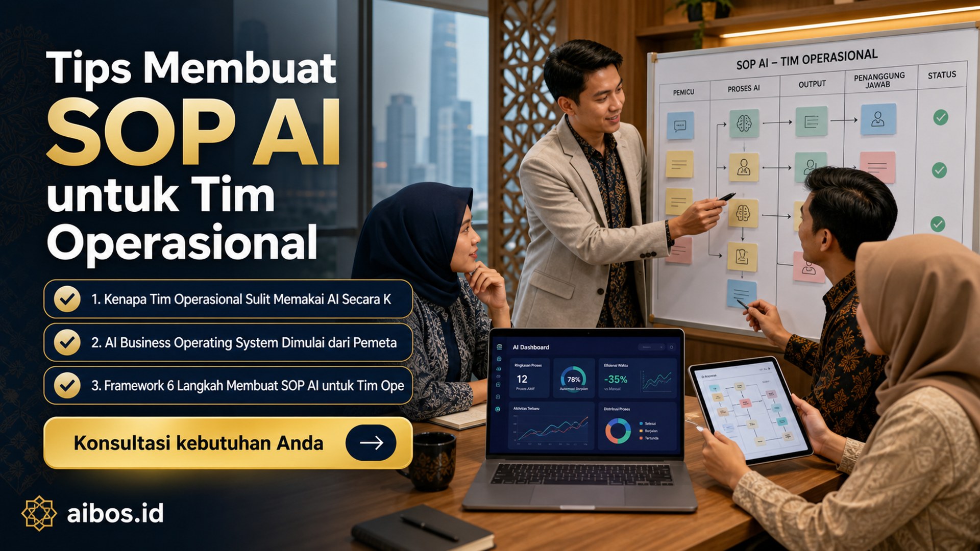 AI untuk bisnis - Tips Membuat SOP AI untuk Tim Operasional