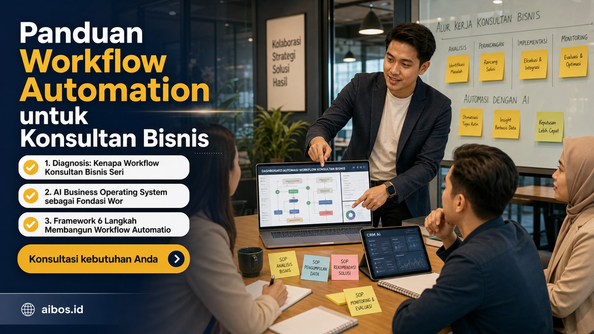 AI untuk bisnis - Panduan Workflow Automation untuk Konsultan Bisnis