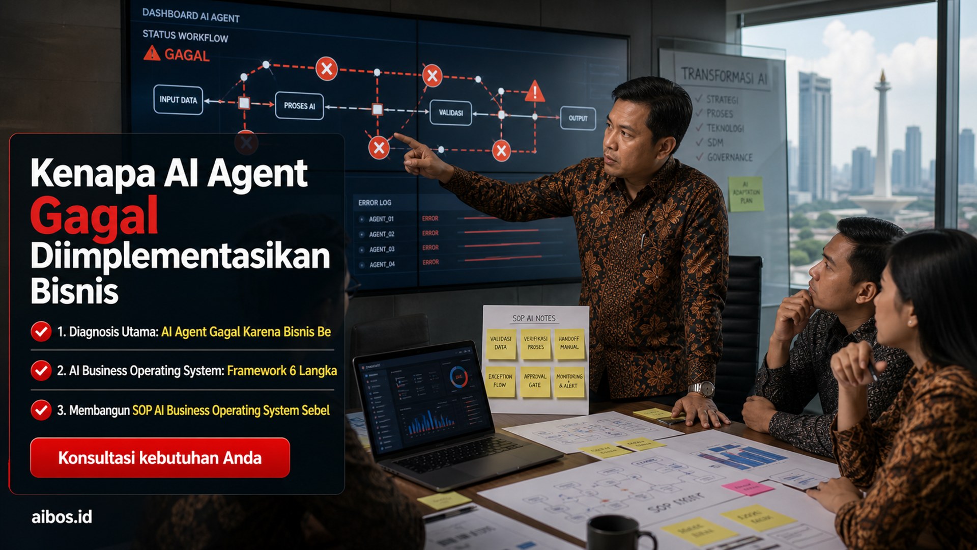 AI untuk bisnis - Kenapa AI Agent Gagal Diimplementasikan Bisnis