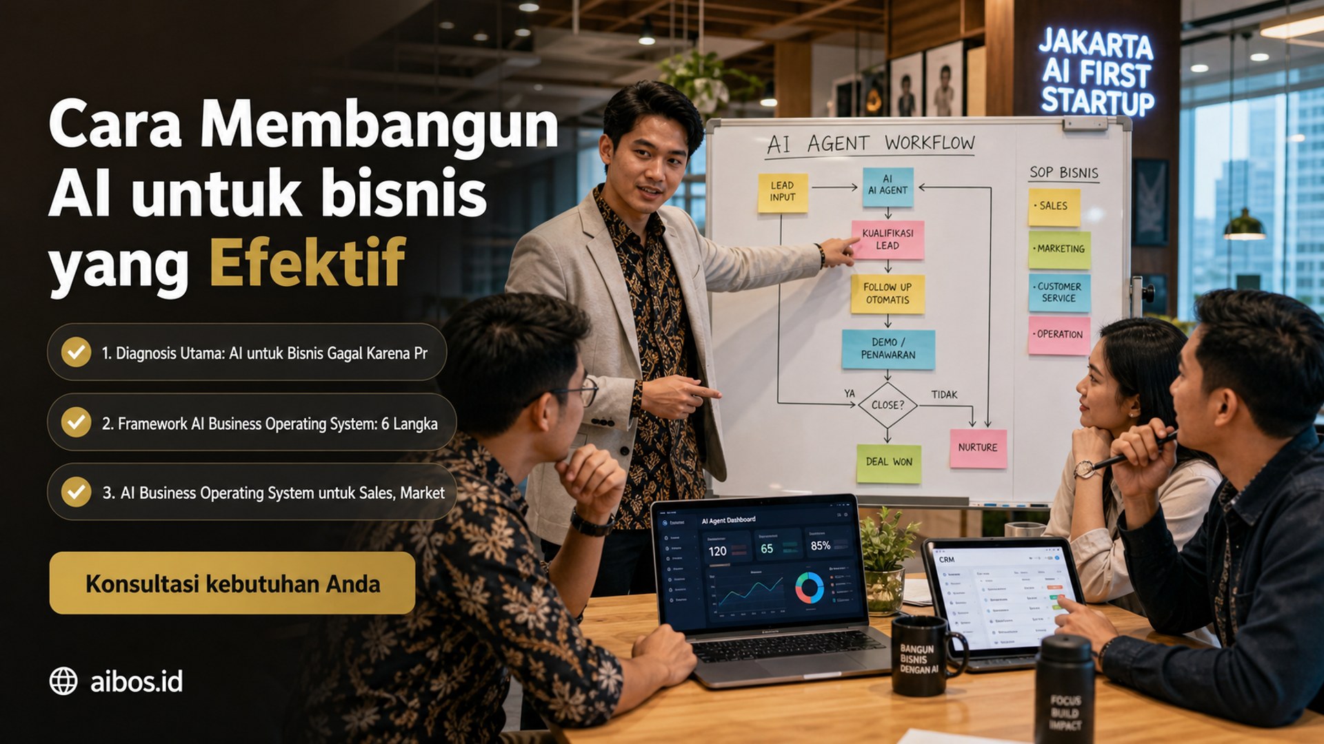 Cara Membangun AI untuk bisnis yang Efektif