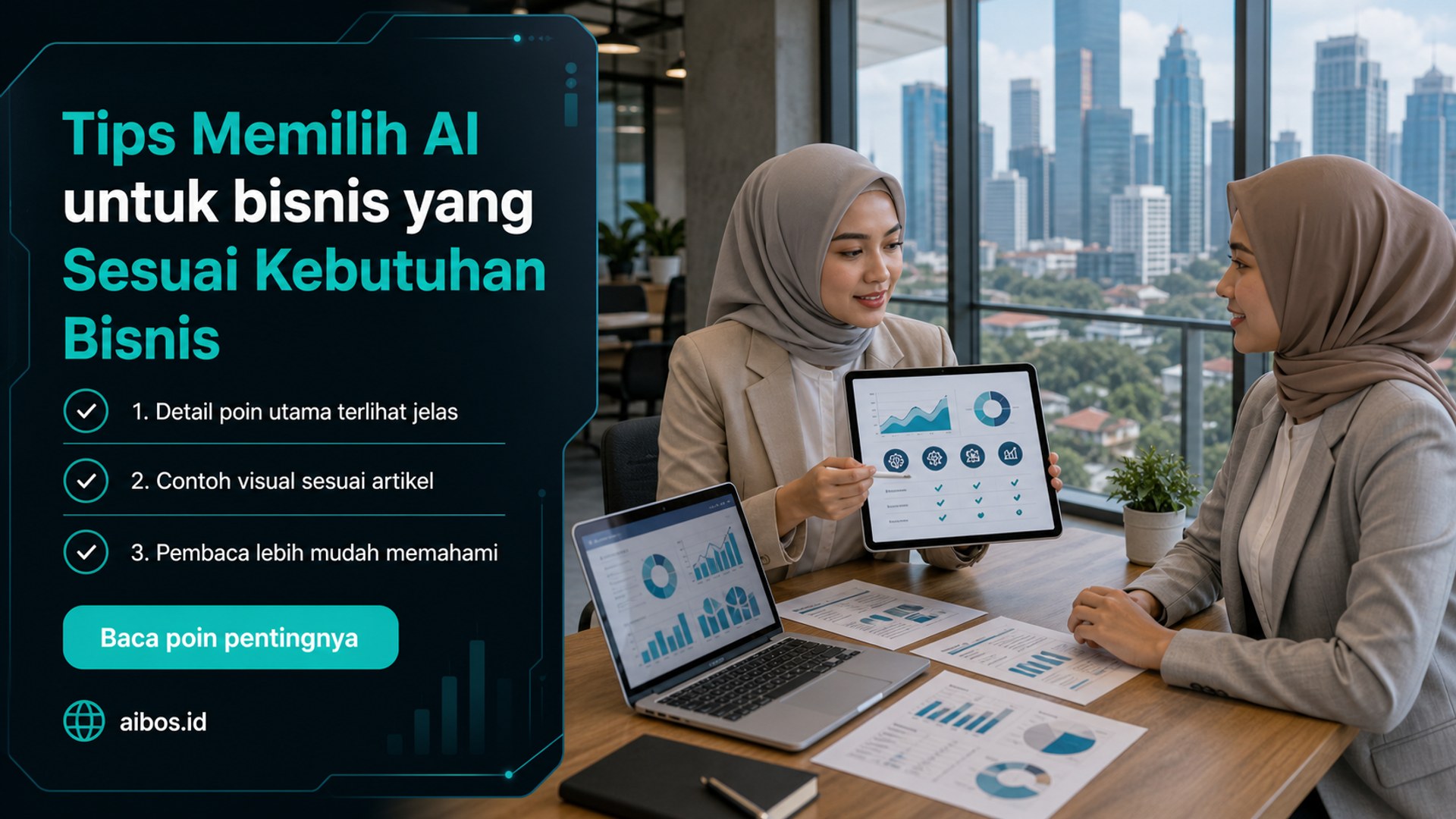 Ilustrasi Tips Memilih AI untuk bisnis yang Sesuai Kebutuhan Bisnis