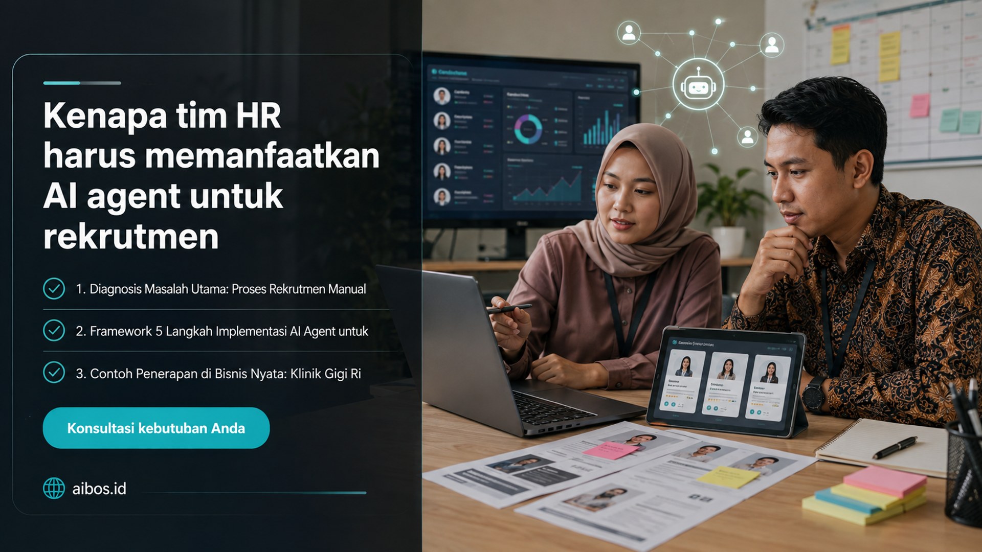 AI untuk bisnis - Kenapa tim HR harus memanfaatkan AI agent untuk rekrutmen