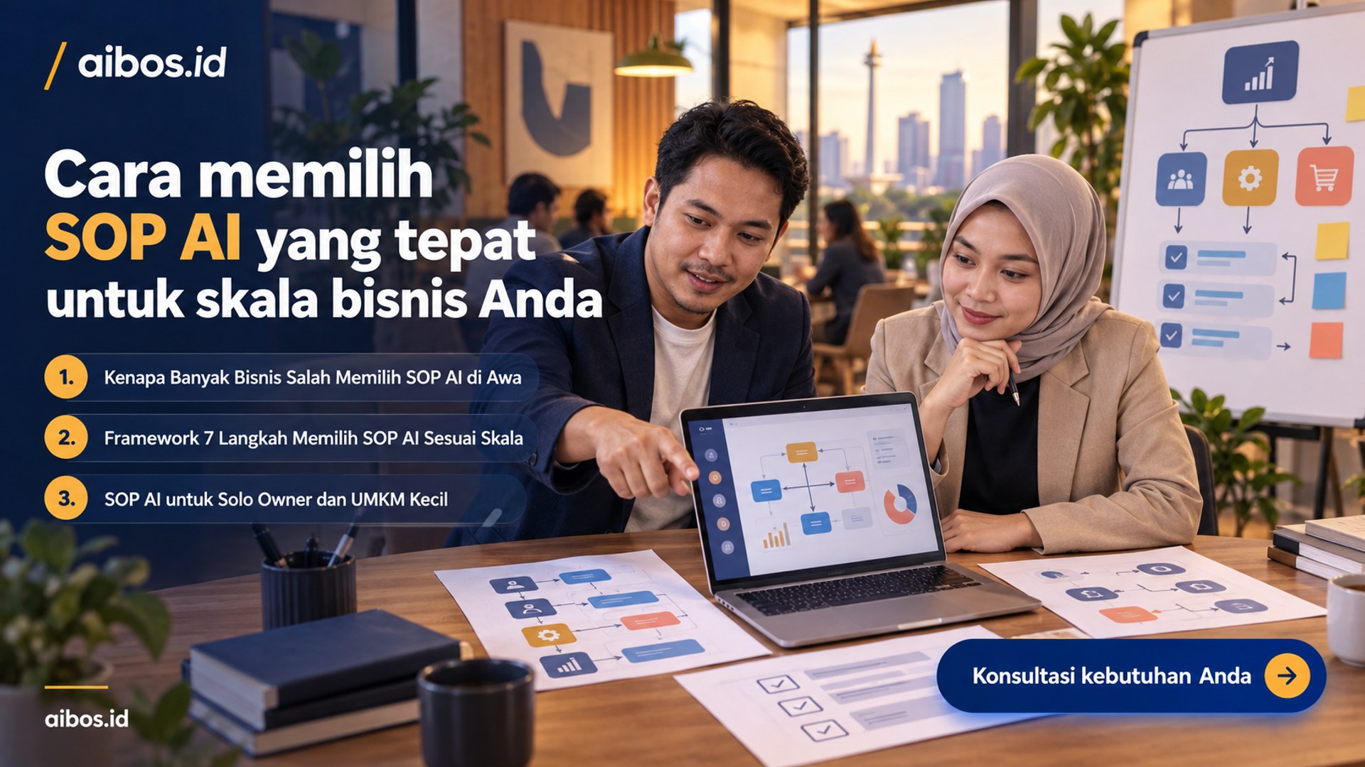 AI untuk bisnis - Cara memilih SOP AI yang tepat untuk skala bisnis Anda