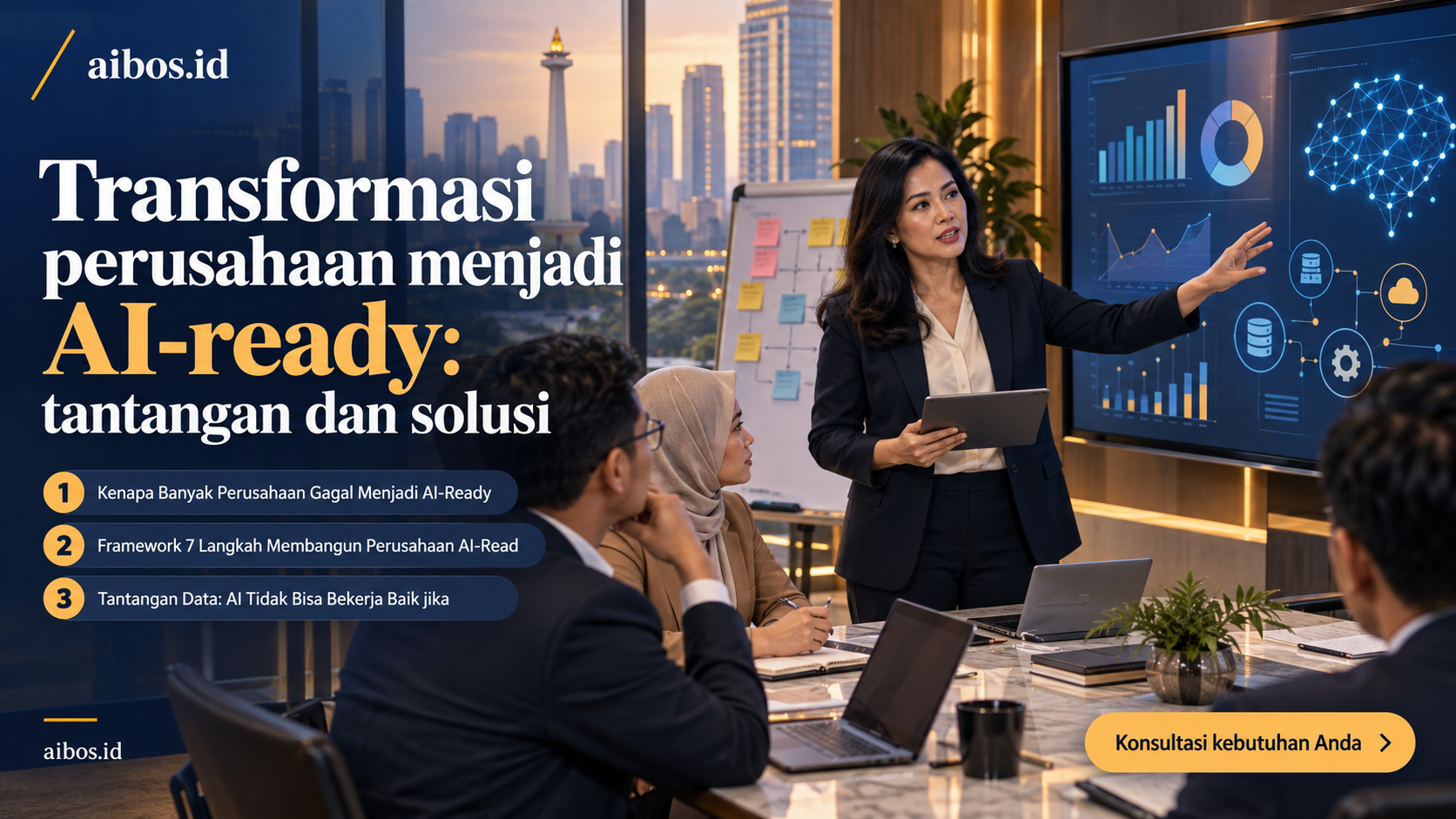 AI untuk bisnis - Transformasi perusahaan menjadi AI-ready: tantangan dan solusi