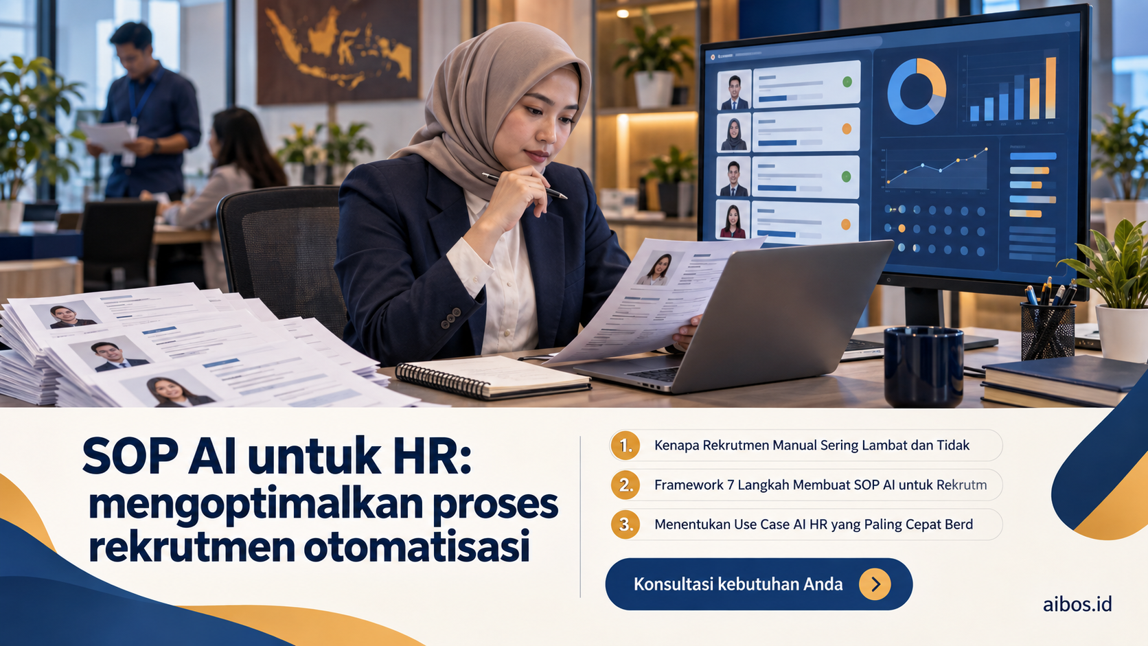 AI untuk bisnis - SOP AI untuk HR: mengoptimalkan proses rekrutmen otomatisasi