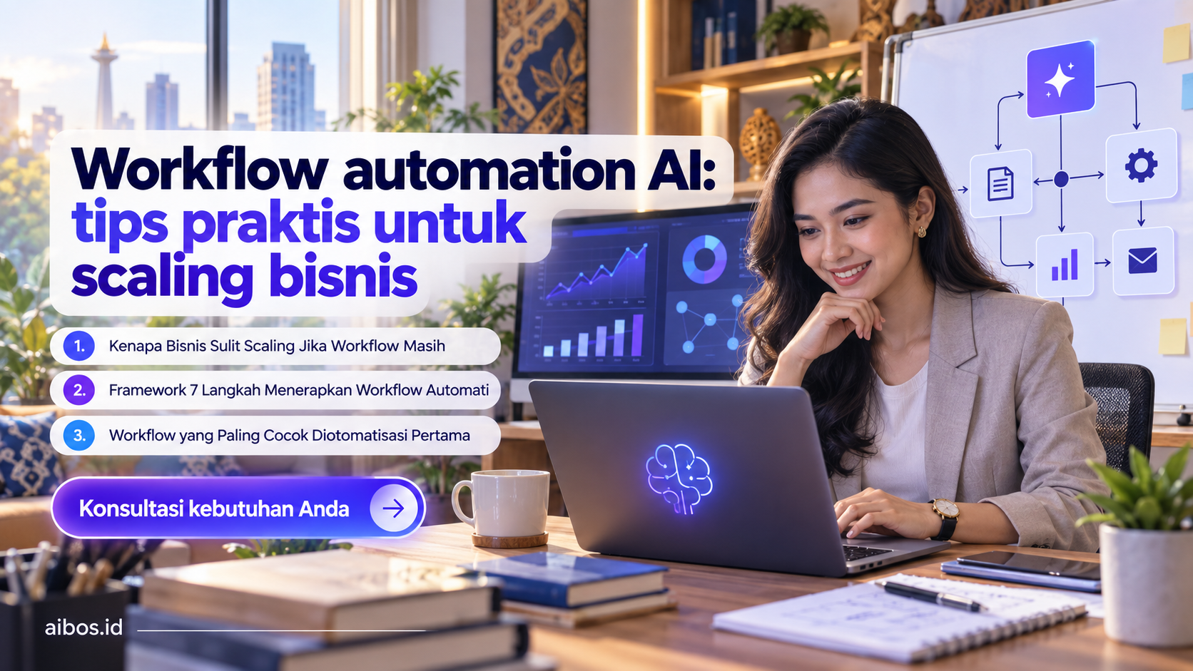 AI untuk bisnis - Workflow automation AI: tips praktis untuk scaling bisnis