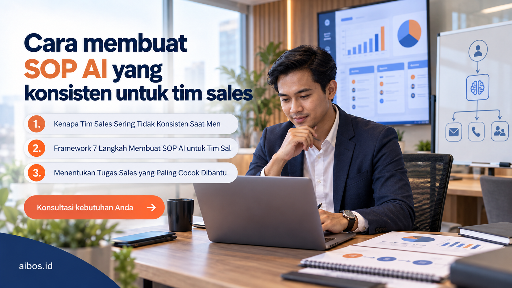 AI untuk bisnis - Cara membuat SOP AI yang konsisten untuk tim sales