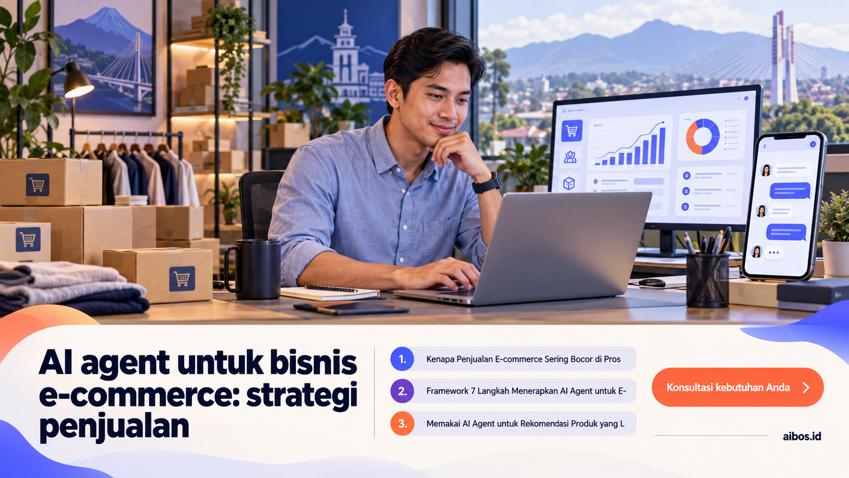 AI untuk bisnis - AI agent untuk bisnis e‑commerce: strategi penjualan