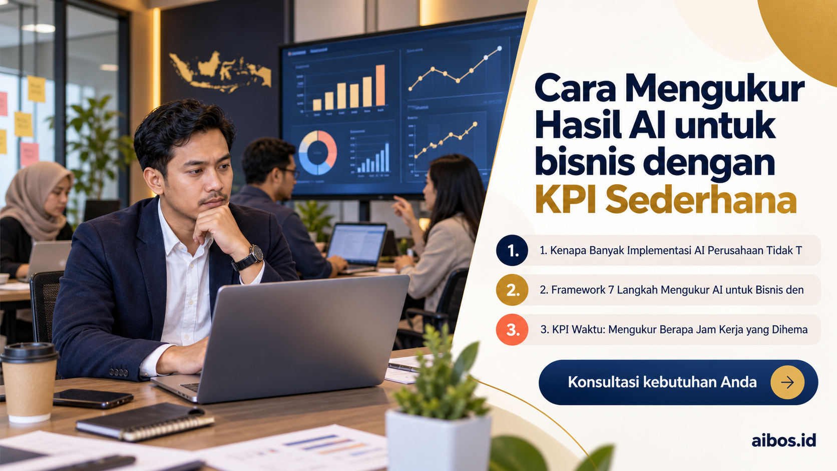 Cara Mengukur Hasil AI untuk bisnis dengan KPI Sederhana