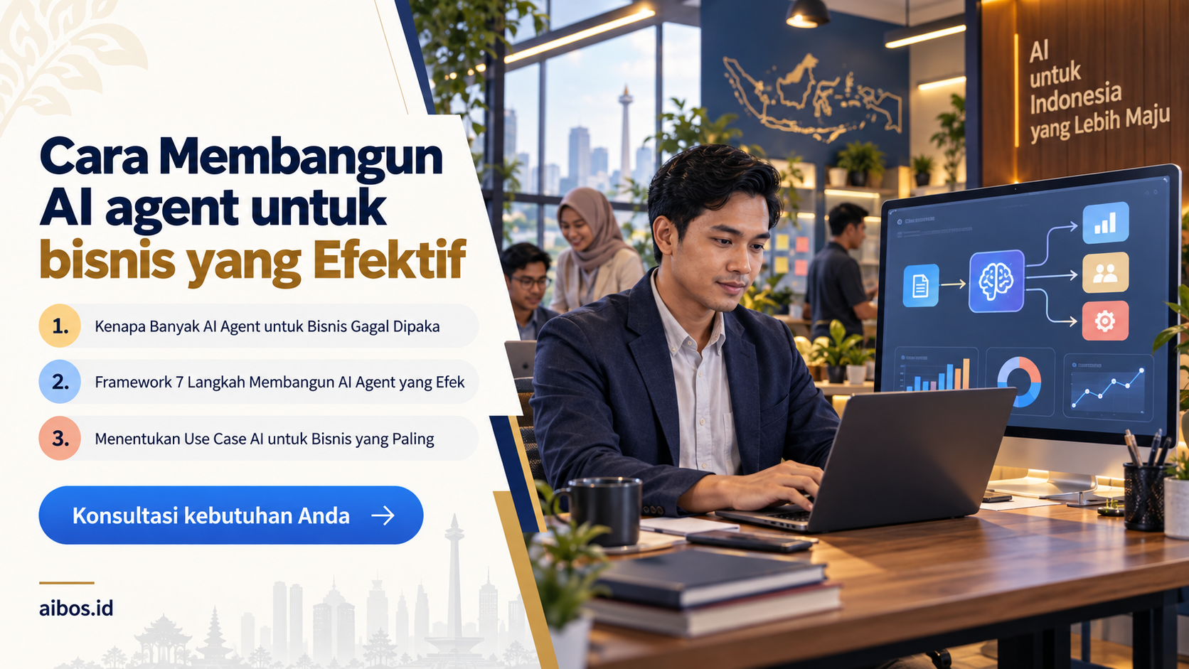 AI untuk bisnis - Cara Membangun AI agent untuk bisnis yang Efektif