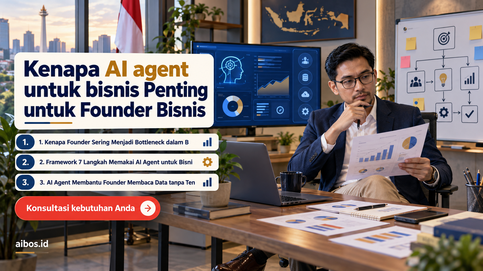 AI untuk bisnis - Kenapa AI agent untuk bisnis Penting untuk Founder Bisnis
