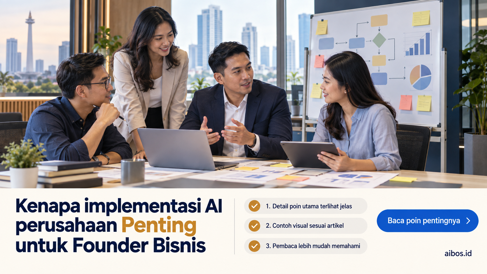 AI untuk bisnis - Kenapa implementasi AI perusahaan Penting untuk Founder Bisnis
