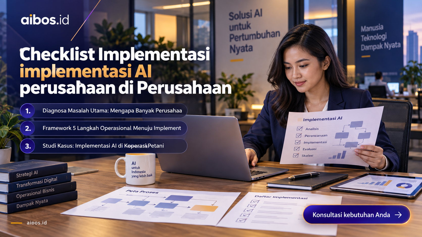 AI untuk bisnis - Checklist Implementasi implementasi AI perusahaan di Perusahaan