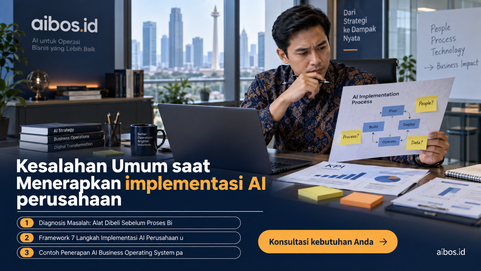 AI untuk bisnis - Kesalahan Umum saat Menerapkan implementasi AI perusahaan