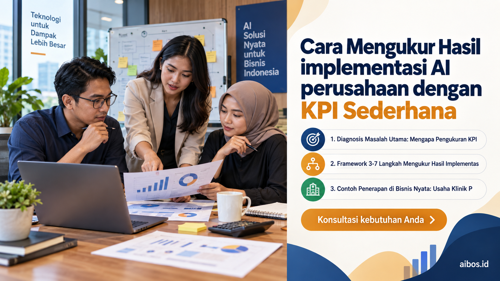 AI untuk bisnis - Cara Mengukur Hasil implementasi AI perusahaan dengan KPI Sederhana