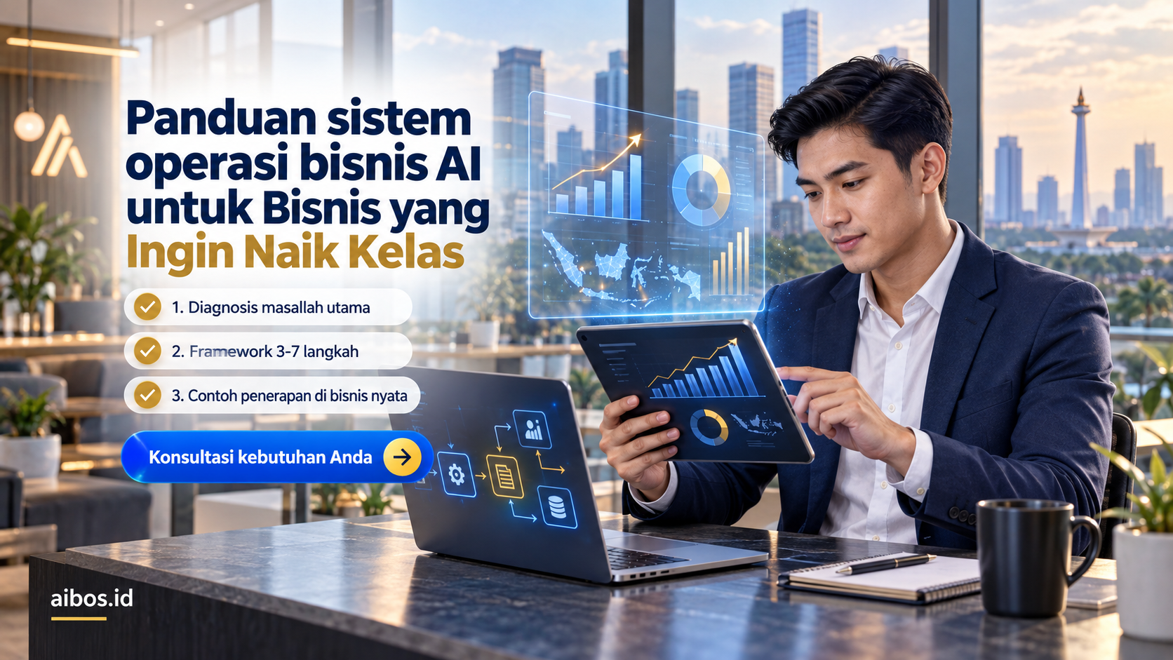 Panduan sistem operasi bisnis AI untuk Bisnis yang Ingin Naik Kelas