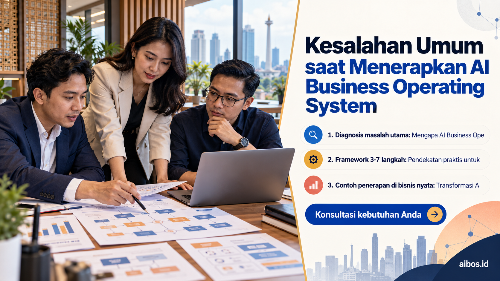 AI untuk bisnis - Kesalahan Umum saat Menerapkan AI Business Operating System